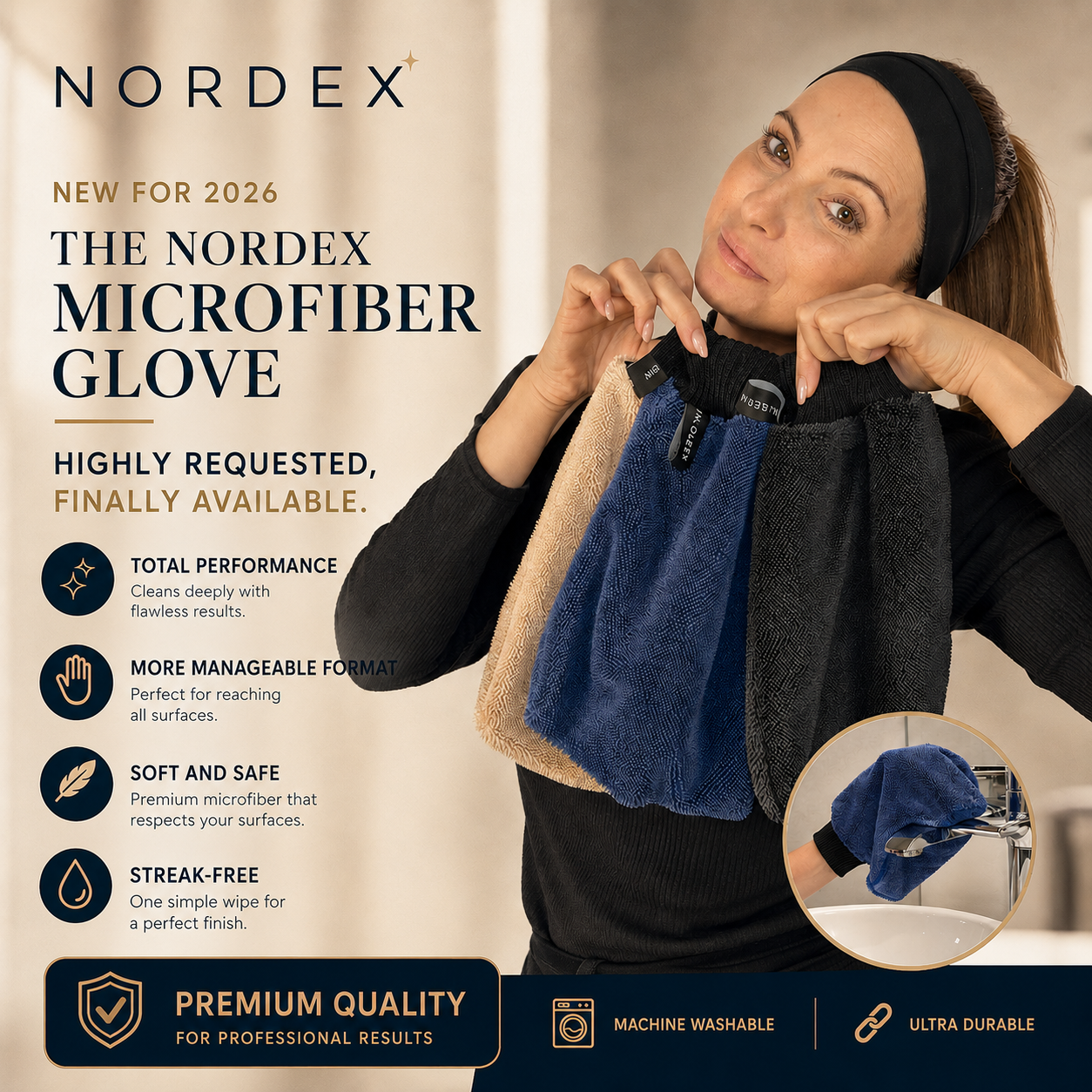 NORDEX Microfiber Glove